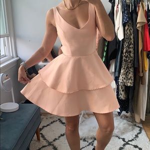 Beautiful blush tulip dress